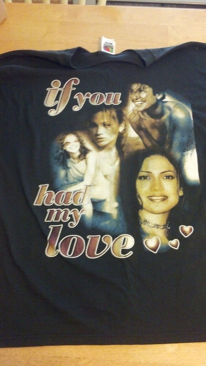 Jennifer Lopez T Shirt XL If You Had My Love Selena