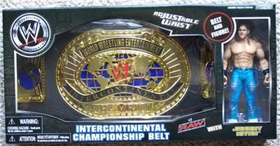 WWE Championship Belt Replica with Johnny Nitro  