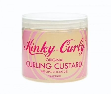 Kinky Curly Curling Custard 8 oz Natural Styling Gel