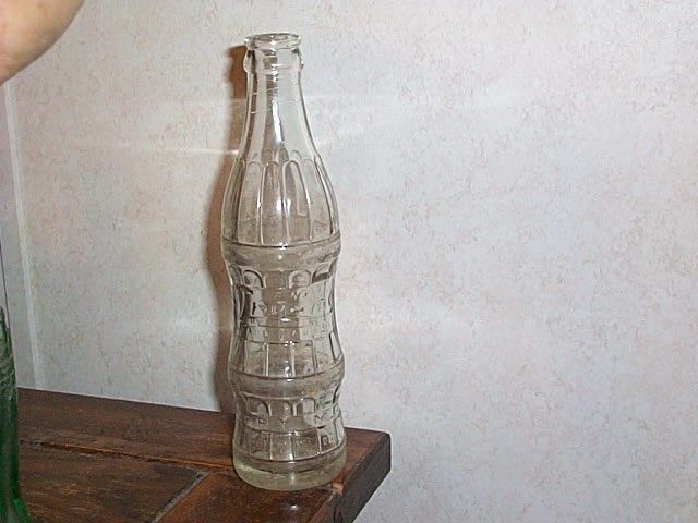 1956 Embossed Try Me Soda Bottle RARE 7 oz Size Lagrange GA L K