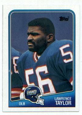 1988 Topps Card 285 Lawrence Taylor OLB Giants