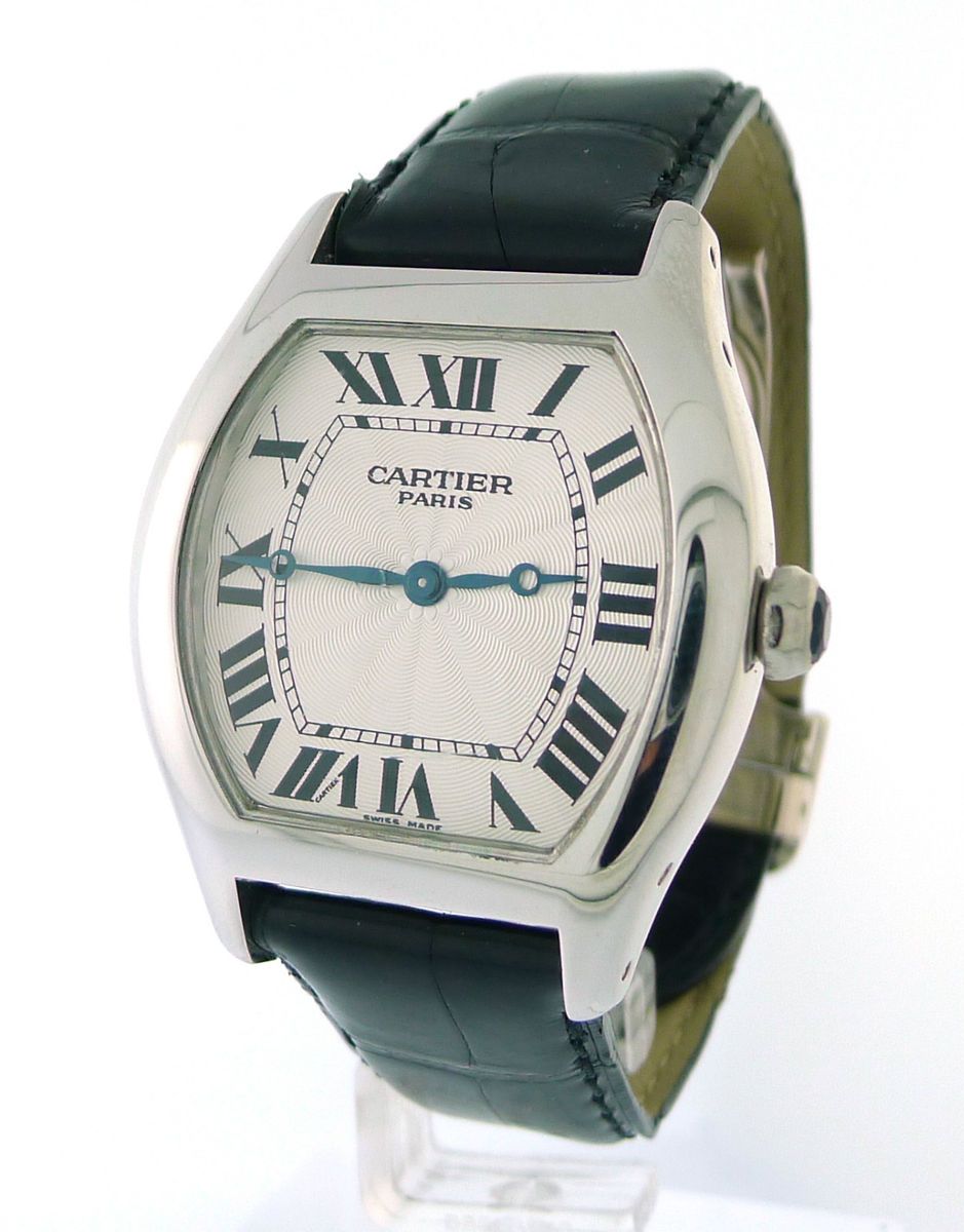 Cartier Platinum Tortue Limited Edition Watch Ref W1546151