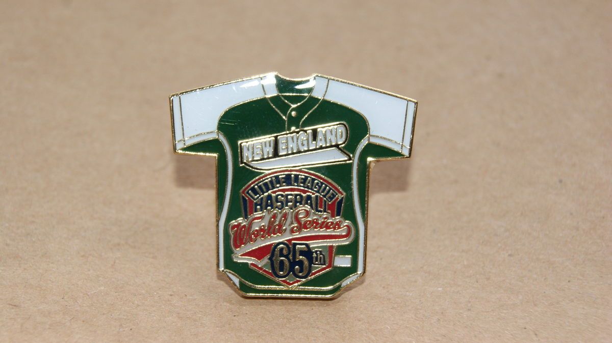  Little League World Series 65th Baseball USA New England Jersey Pin