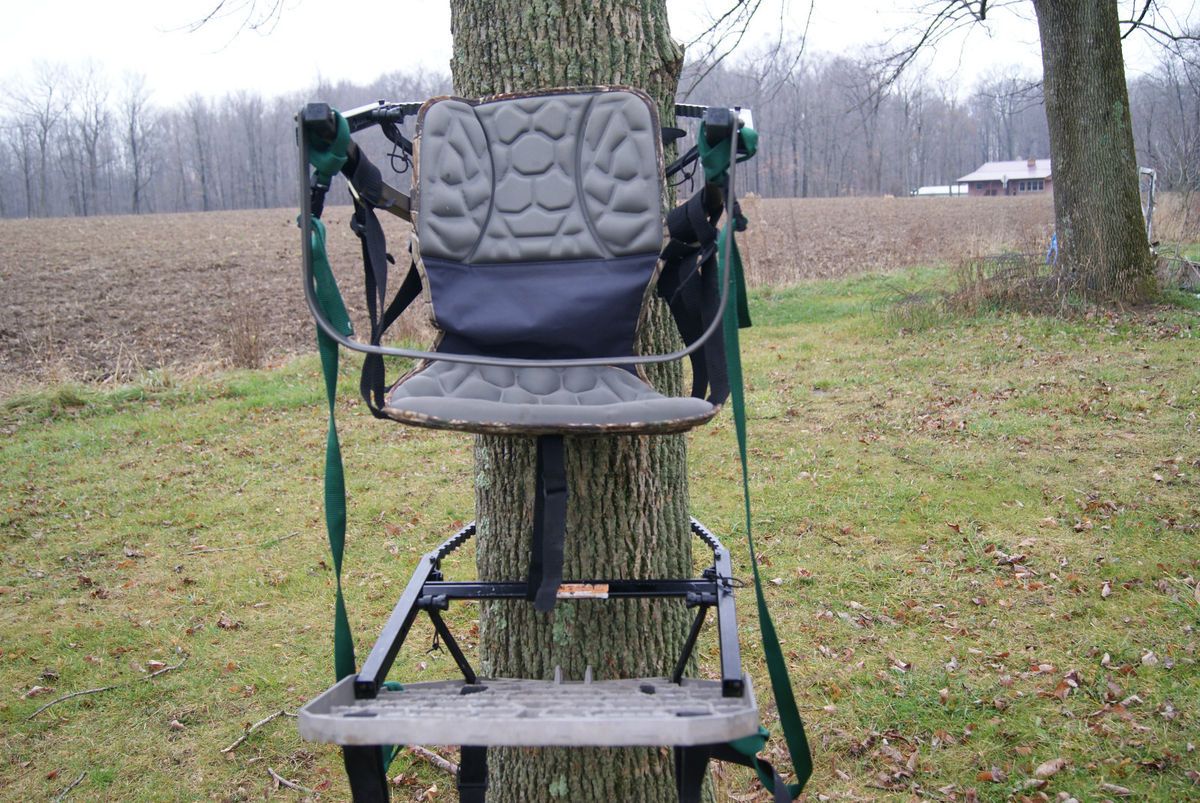 LONE WOLF TREE STAND SIT AND CLIMB COMBO COMFORT SEAT MADE IN U S A