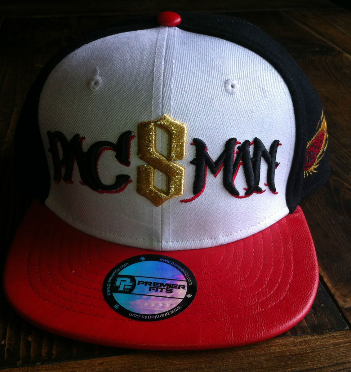 Manny Pacquiao PACMAN PAC8MAN Premier Fits Hat Cap Flip Squad Apparel