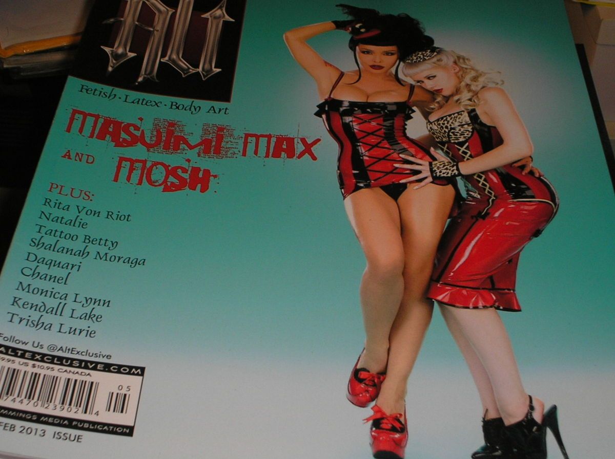 ALT magazine jan feb 2013 5 MASUIMI MAX MOSH COVERfetish latex body
