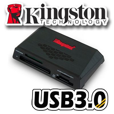Kingston USB 3 0 Media Card Reader Kartenleser Micro SD SDHC SDXC CF