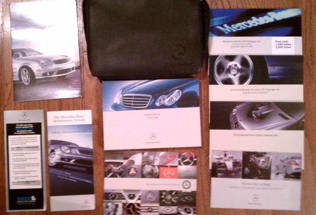 Mercedes-Benz C230 2007 owners manual