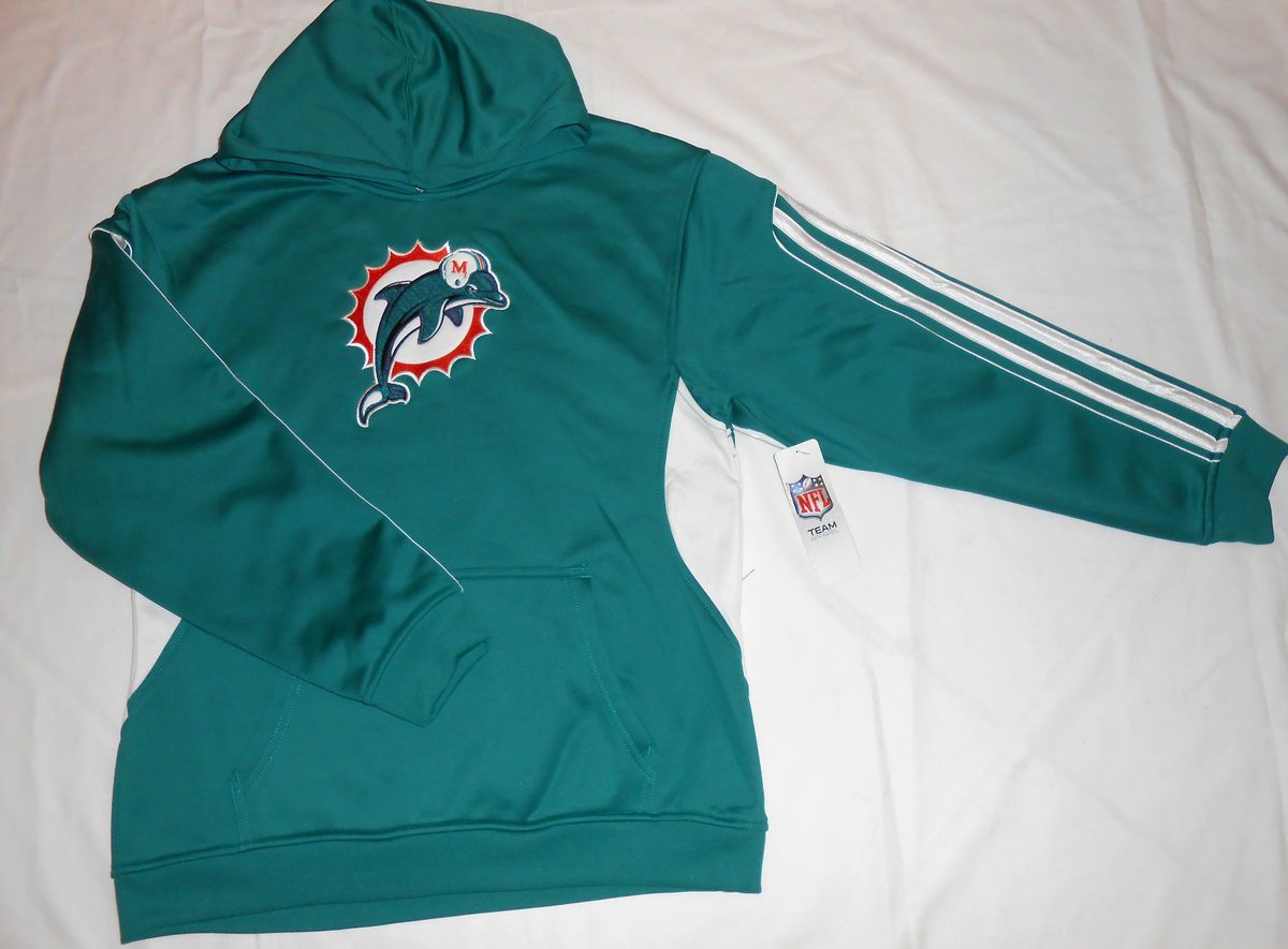 Miami Dolphins Hoodie Sweatshirt Size Youth XL 16 18