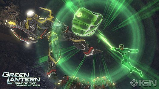 Green Lantern Rise of the Manhunters Sony Playstation 3, 2011