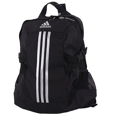 adidas W58466 Power Tw Casual Sports Multi School backpack Bag Black
