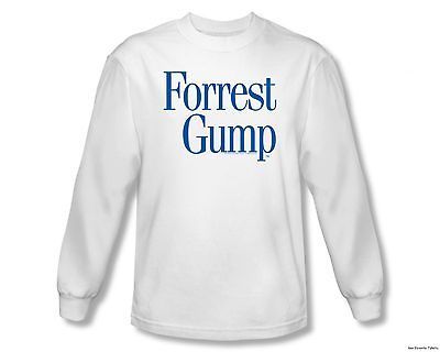 Officially Licensed Paramount Forest Gump Movie Logo Long Sleeve Shirt