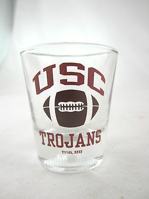 University of Southern California USC Trojans Football Shot Glass