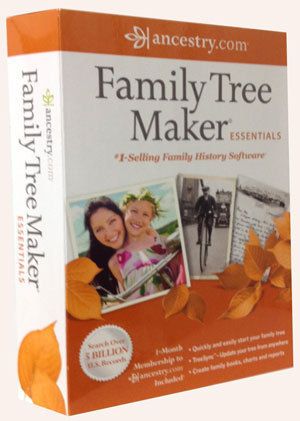 Ancestry Family Tree Maker Essentials 2012_Brand New & Free Gift