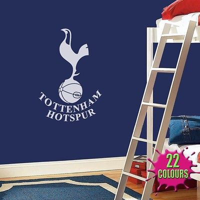 Tottenham Hotspur Badge   Wall Decal Art Sticker football sport