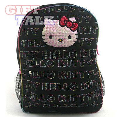 Sanrio Hello Kitty School Backpack 16 Large School Bag   Beads Kitty