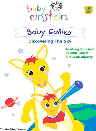 BABY EINSTEIN BABY GALILIEO DISCOVERING THE SKY DVD VIDEO