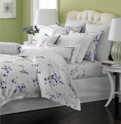 Martha Stewart Trousseau Violets Full/Queen Quilted Coverlet