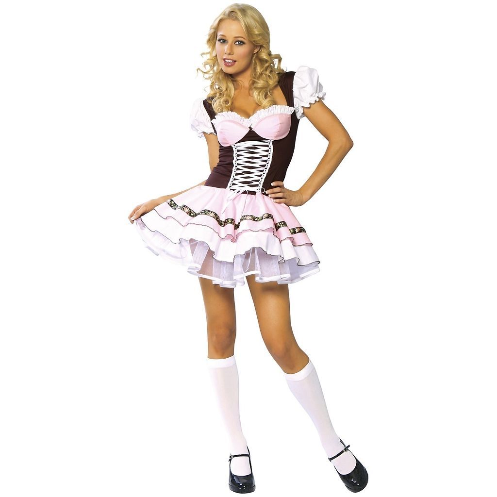 Milk Maid Adult Womens Sexy German Beer Maiden Wench Girl Oktoberfest.