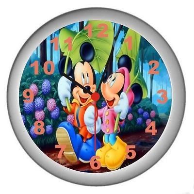 New Mickey Mouse Decor Wall Clock White