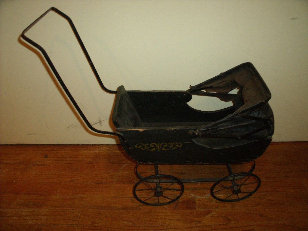 antique doll carriage in Baby Carriages & Buggies