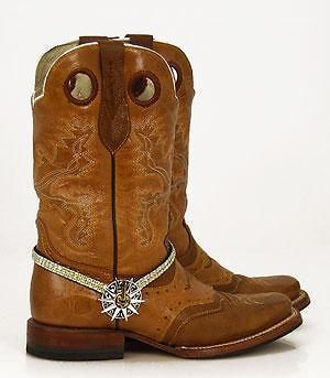 AB RHINESTONE SPUR ROWEL BOOT JEWELRY BY HILL COUNTRY GIRLS NWT