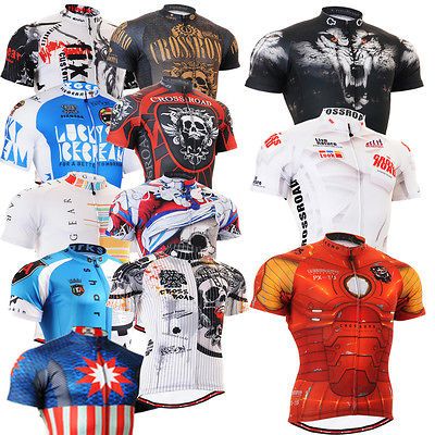 mens Bike bicycle top Cycling tight Jersey cycle clothing S~3XL