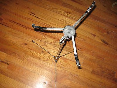 Vintage SNARE DRUM STAND flat leg hardware drums percussion basket