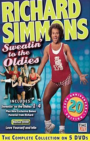 Collection of Sweatin to the Oldies, New DVD, Richard Simmons, E.H