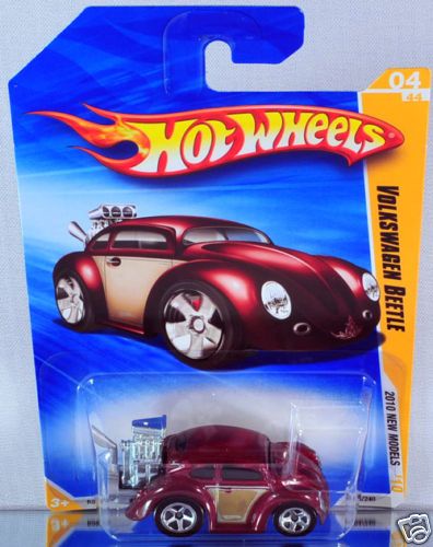 Hot Wheels Volkswagen Beetle 2010 New Models