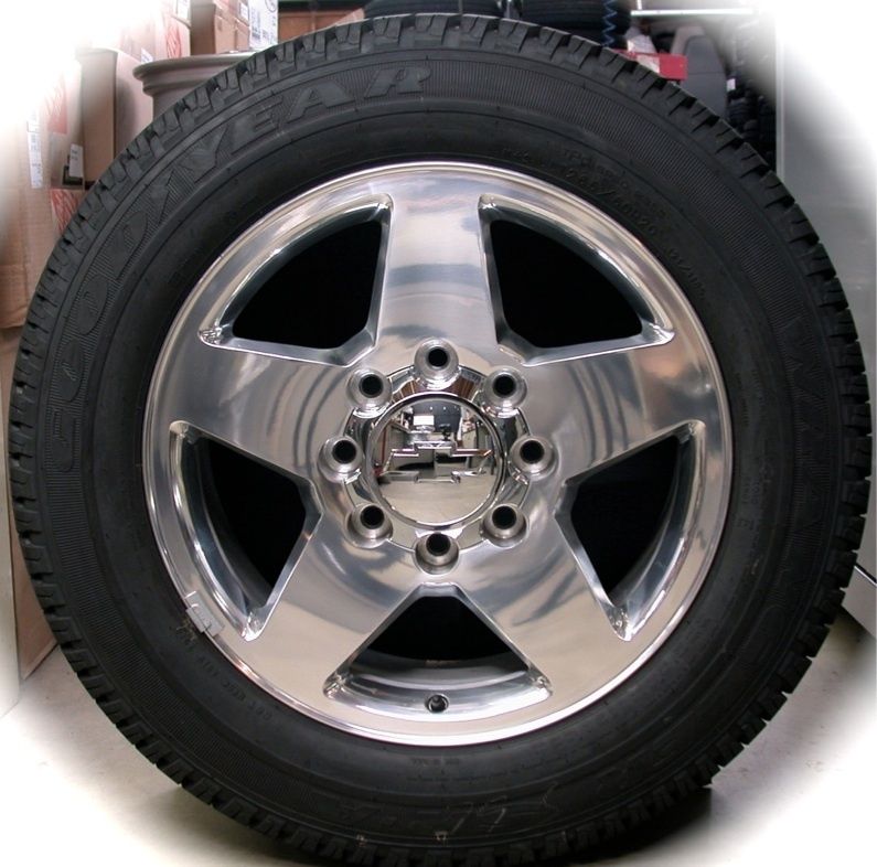 Chevy Silverado GMC Sierra 2500 3500 8 Lug 20 Wheels Rims Tires
