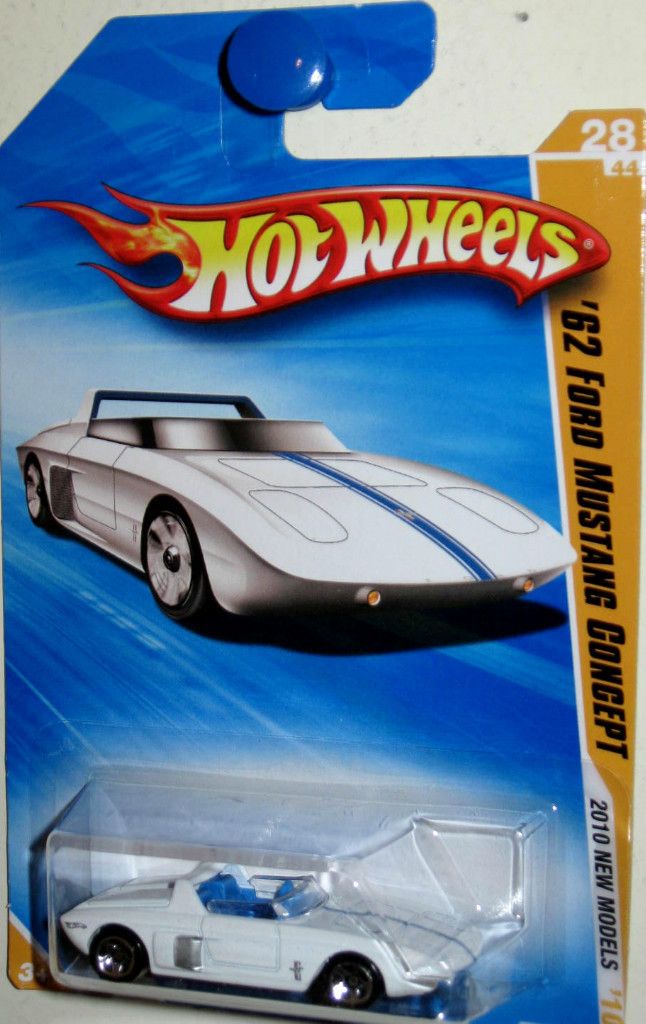 1962 Ford Mustang Concept 2010 Hot Wheels New Model 28 44