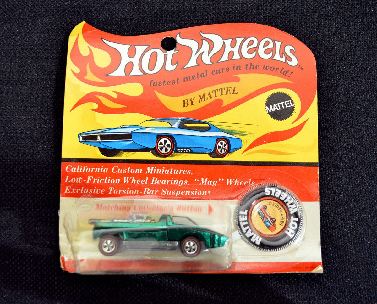 1969 Hot Wheels Redline California Custom Hairy Hauler Green