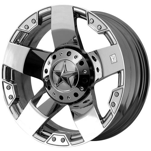 Rockstar 8x170 F250 F350 99 04 Chrome Wheels Rims Free Lugs