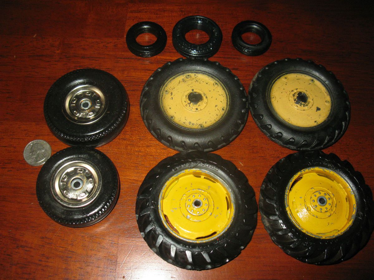 Toy Tractor Parts Wheels Tires Truck Tractor Deere Massey Harris Ford