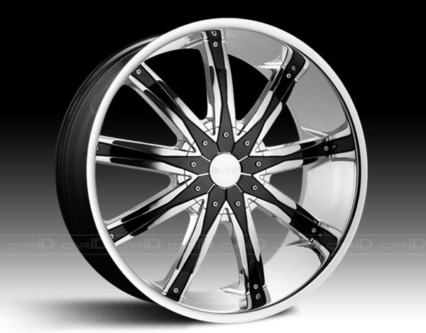 30 inch Dcenti DW29 Wheels Rims Tires Fit Chevy Cadillac GMC Nissan